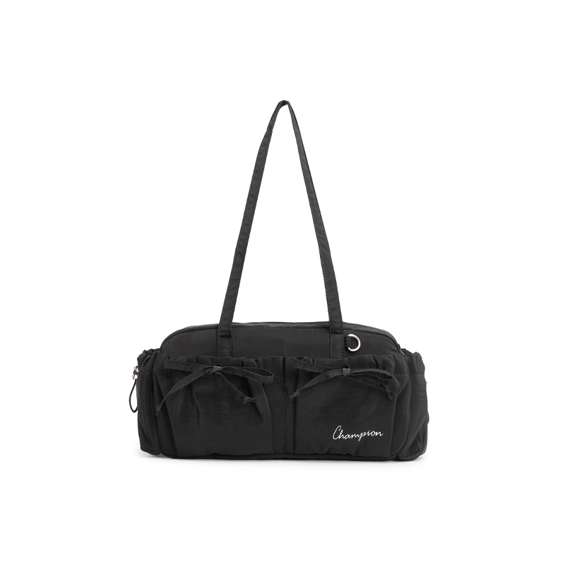 中性-RETRO SPORTS 印花單肩包-黑色（U5CACPU12U1）