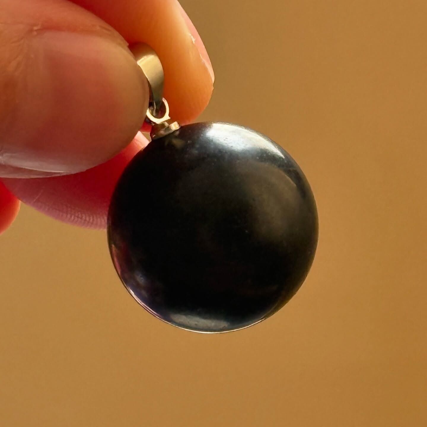 [原石] 次石墨 小球 項鏈吊墜