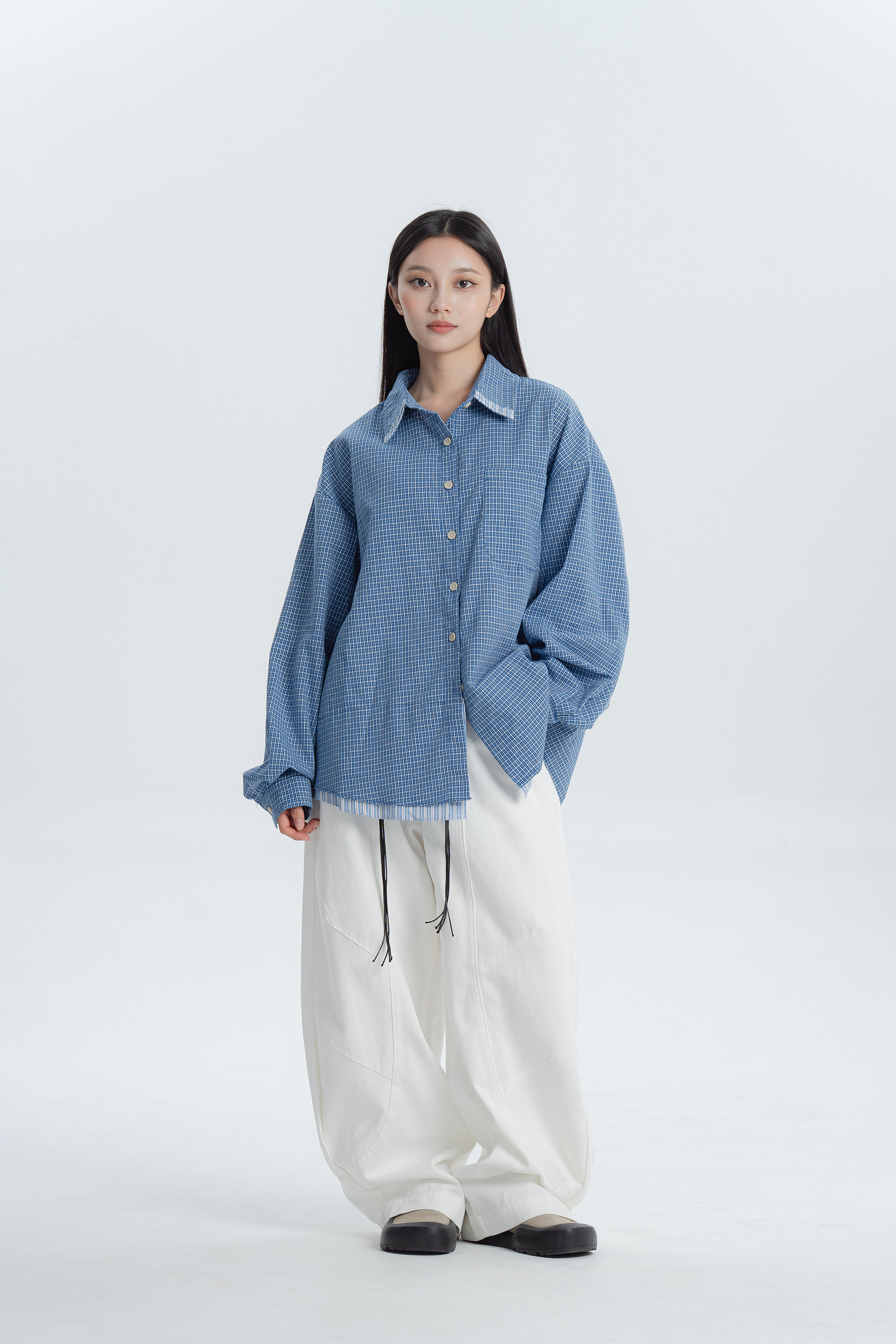 格外喜歡!小拼接長襯 2色