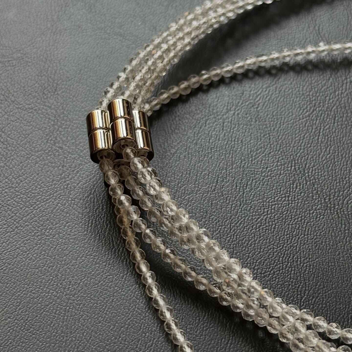 [原石] 白水晶 鎖骨鏈 水晶項鍊