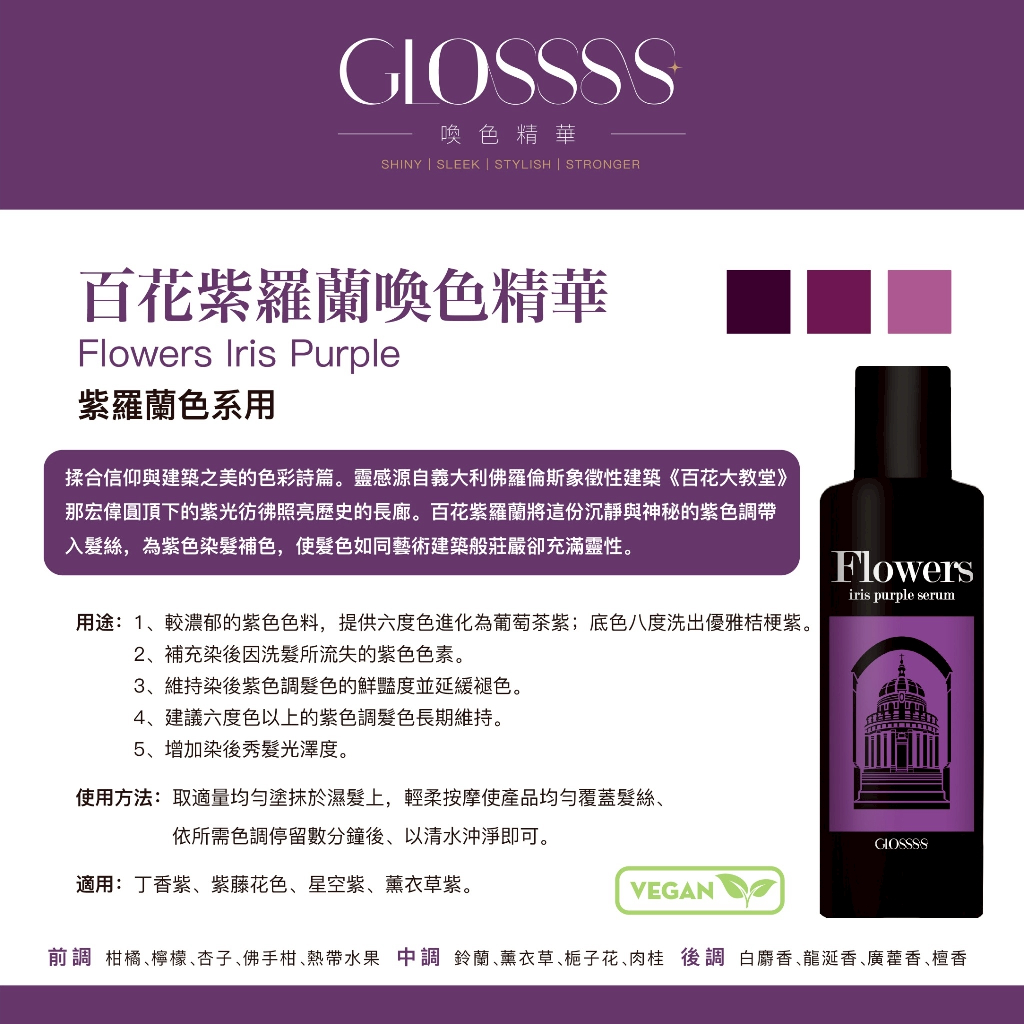 百花紫羅蘭 - GLOSSSS 喚色精華