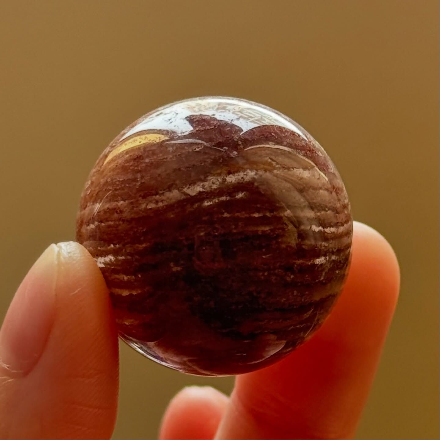 [原石] 千層幽靈水晶 水晶球