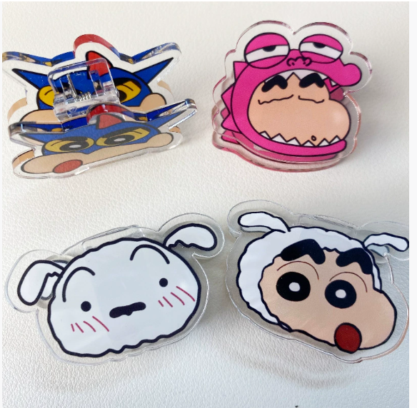 第十期预购 蜡笔小新pp夹子 8款随机发