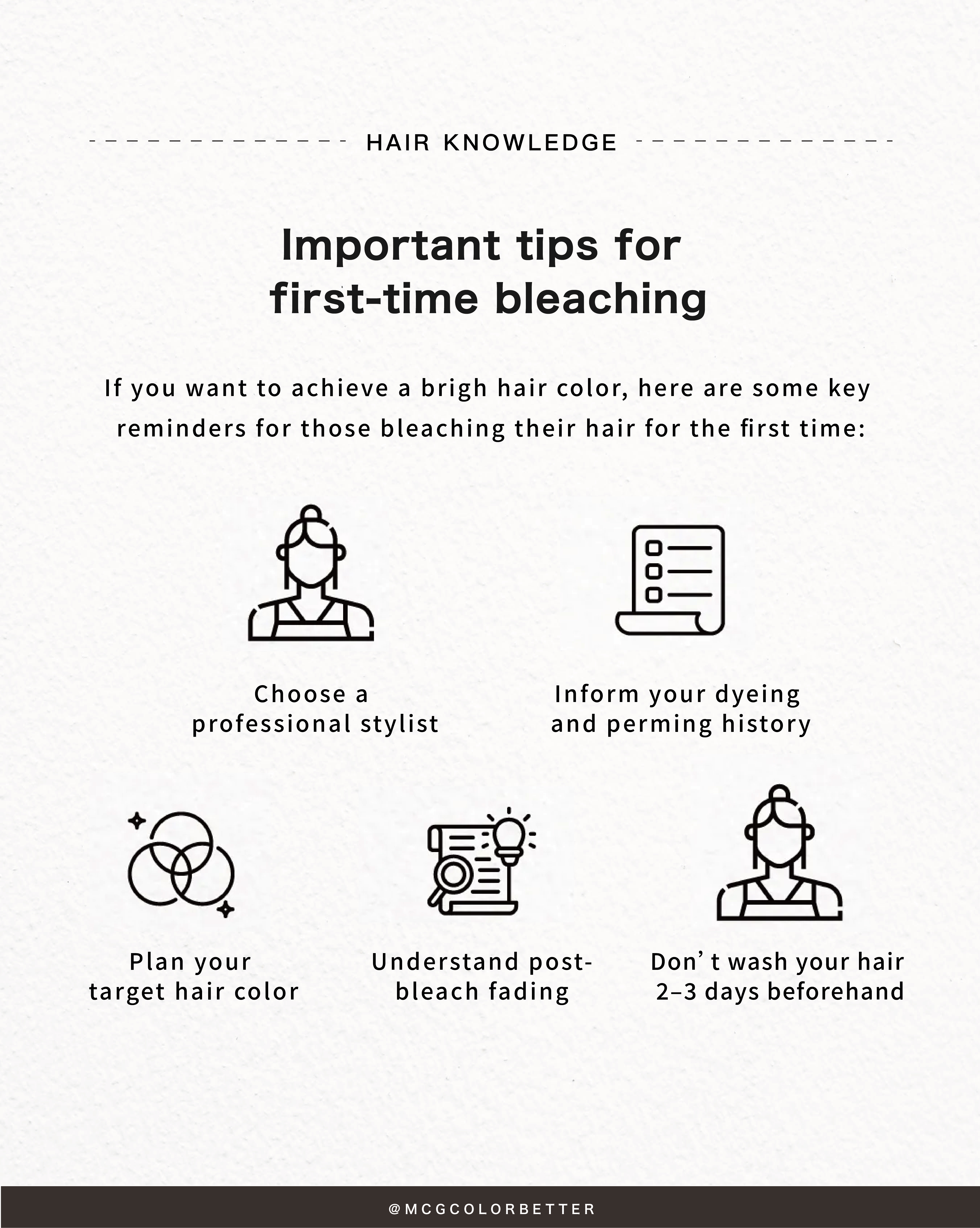 Important tips for first-time bleaching