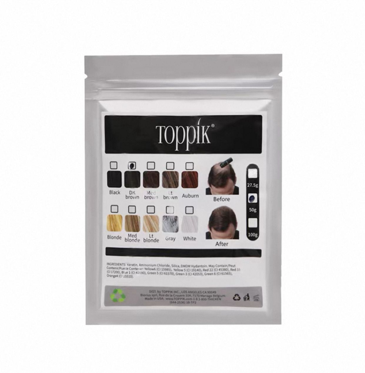 【直播】Toppik LL090433 頭髮粉