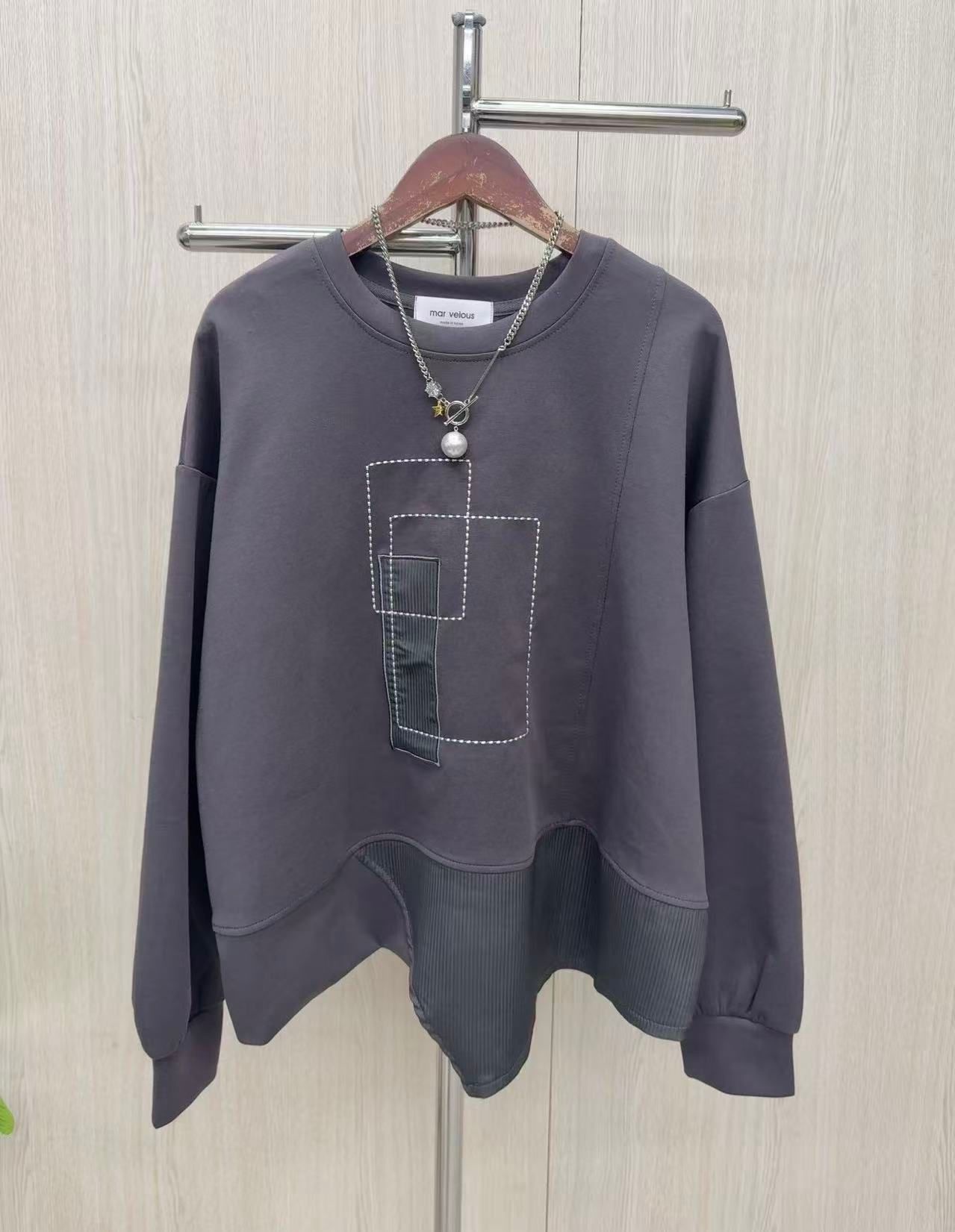 韓國型格拼白線top~106O