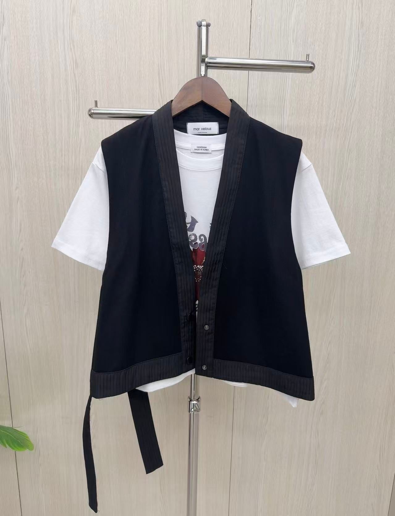 韓國型格背心外套～106Q