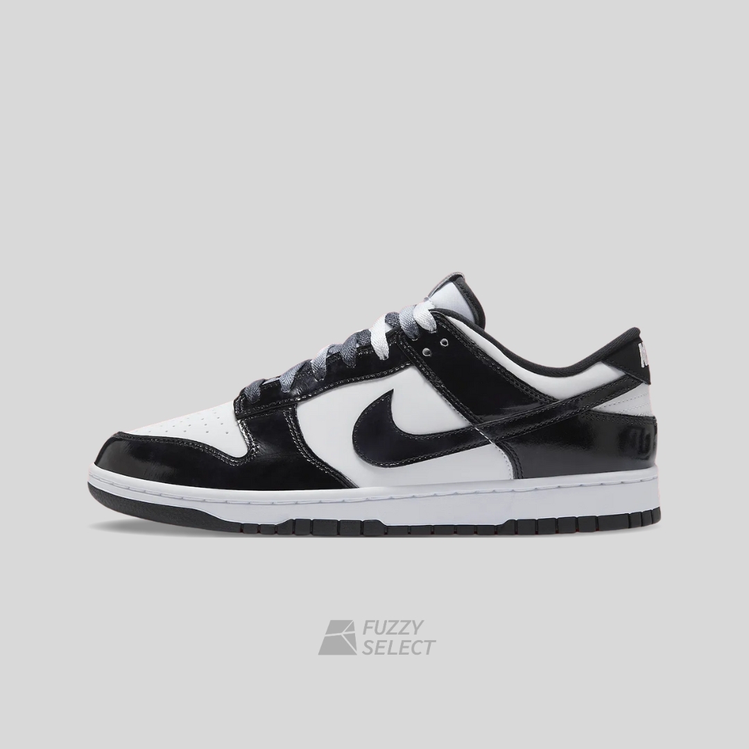 【逢甲 FUZZY】Nike Dunk Low "Panda" 漆皮黑白 熊貓 附贈熊貓吊牌 特殊鞋盒 HQ1965-100