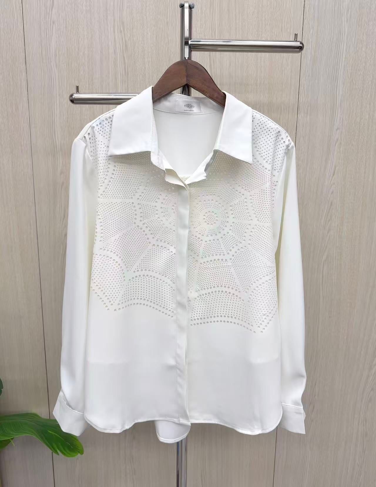 韓國免燙型格恤衫～106S