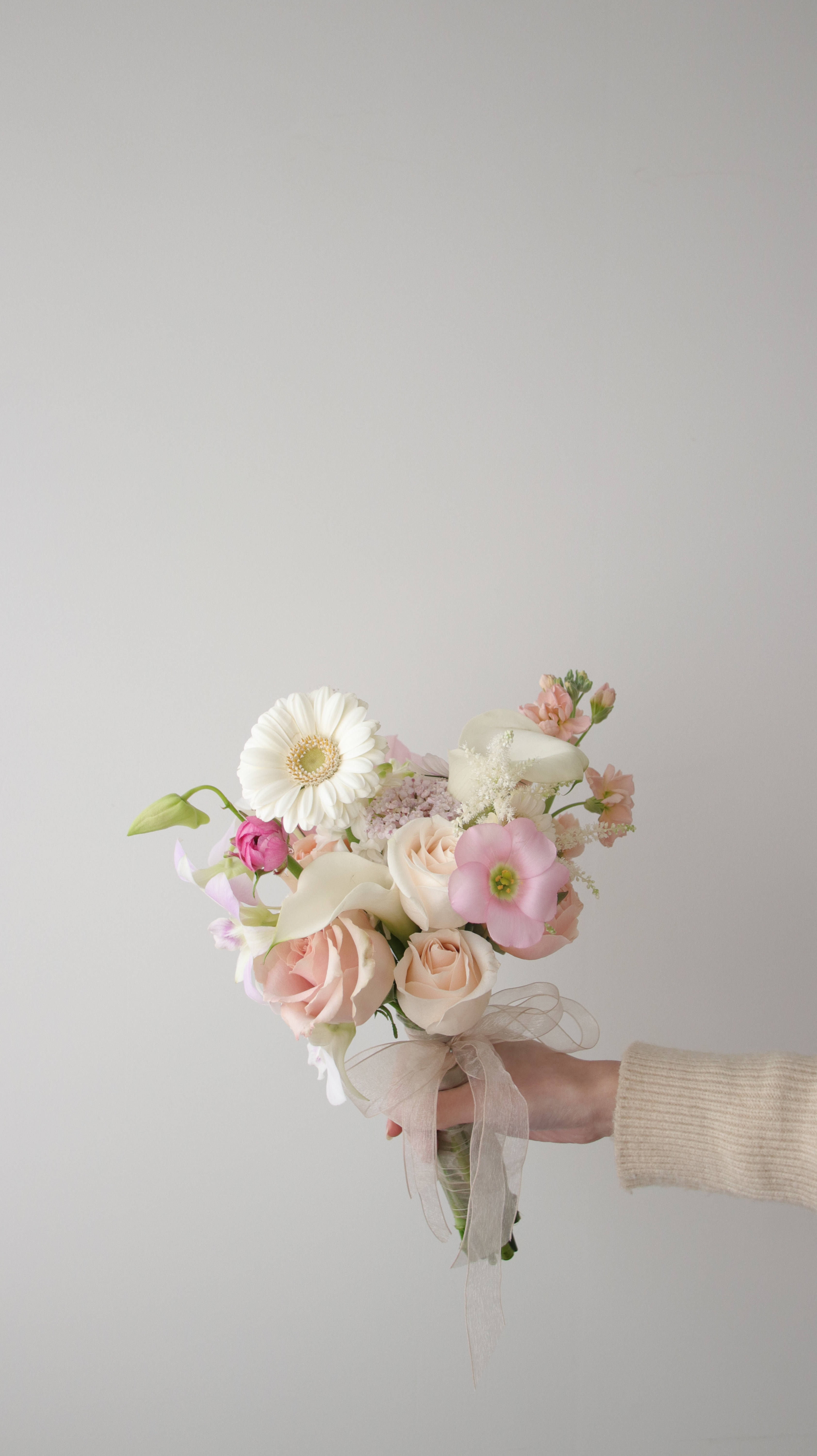 Wedding bouquet 甜心誓約 -粉色系捧花 Size M🕊