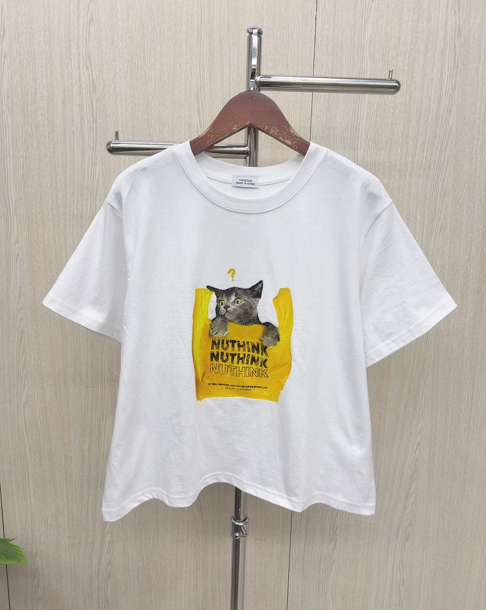 韓國Handdam 貓仔tee~106Z