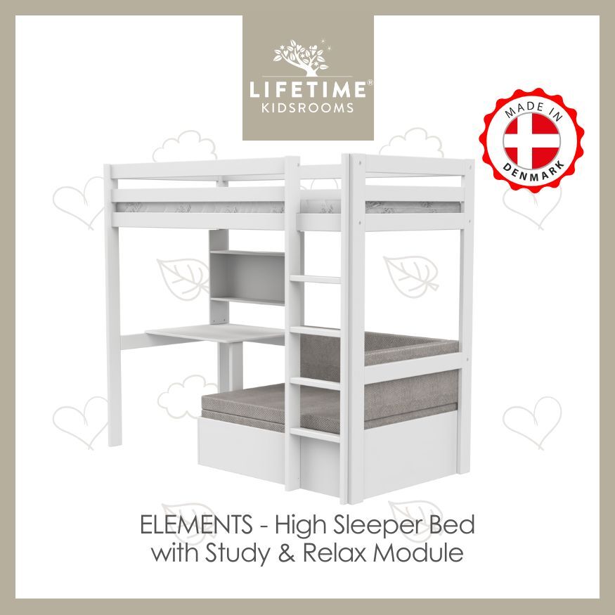 Elements High-Sleeper Bed Study & Relax