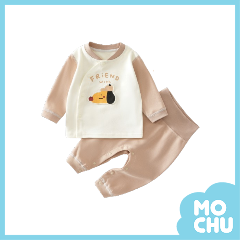 小狗朋友護肚長袖家居套裝