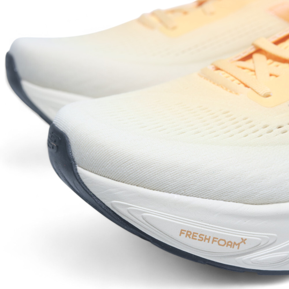 NEW BALANCE 慢跑鞋 NB1080 V14 白黃 漸層 2E寬楦 男 M1080E14