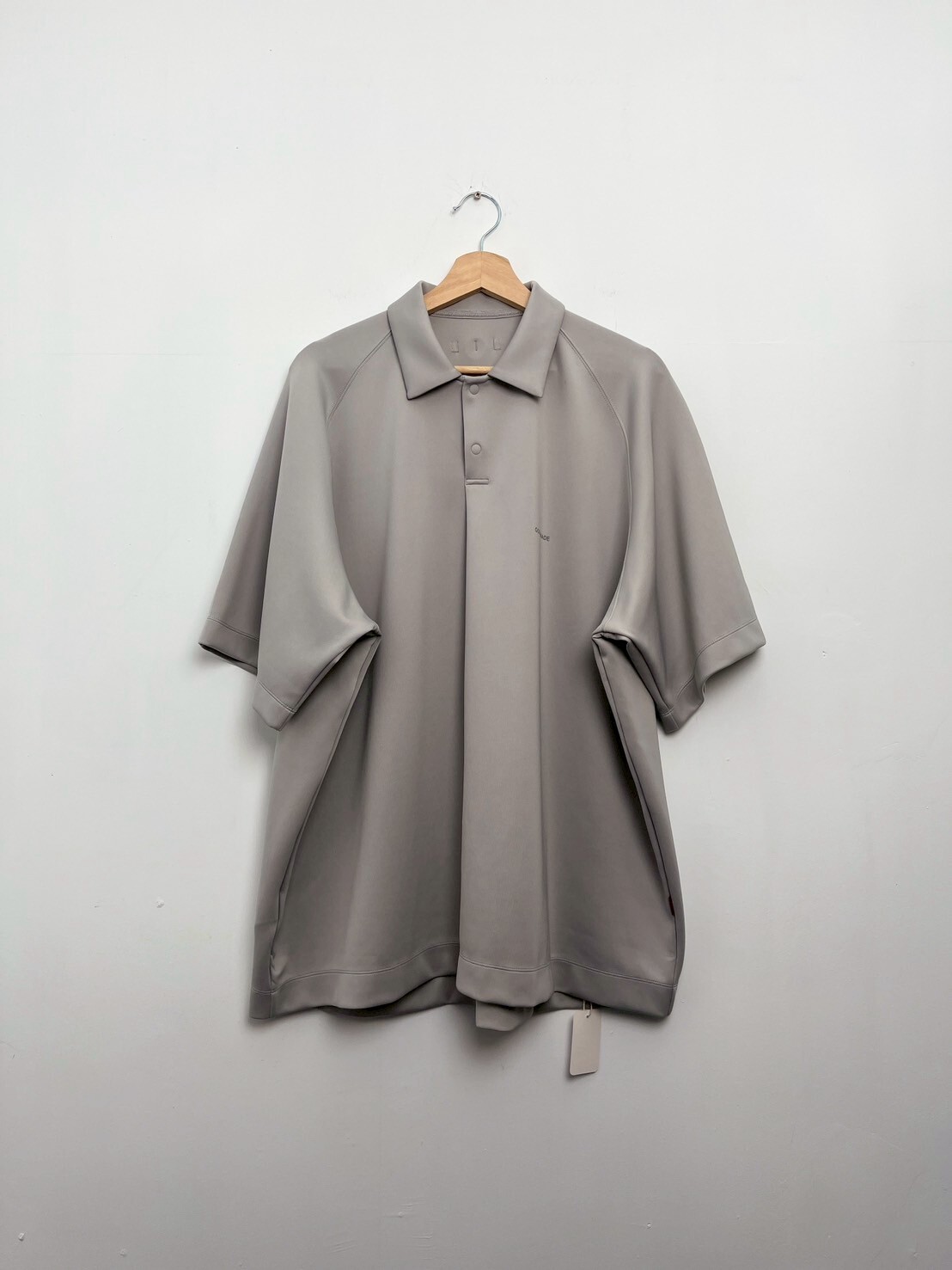 GOOPiMADE 24SS GNV-S3 - “KOOLTech” Oversized Polo Shirt SIZE 3