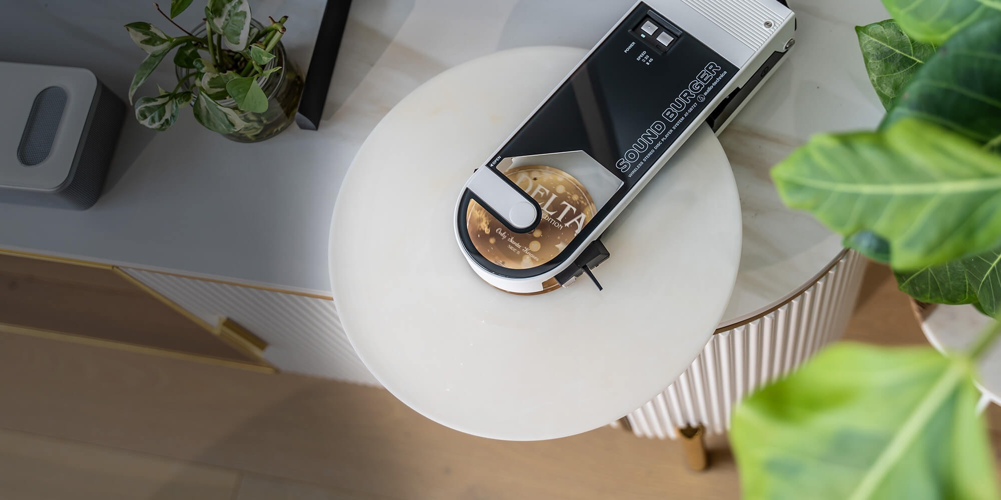 Audio-Technica AT-SB727 Sound Burger Portable Bluetooth Turntable