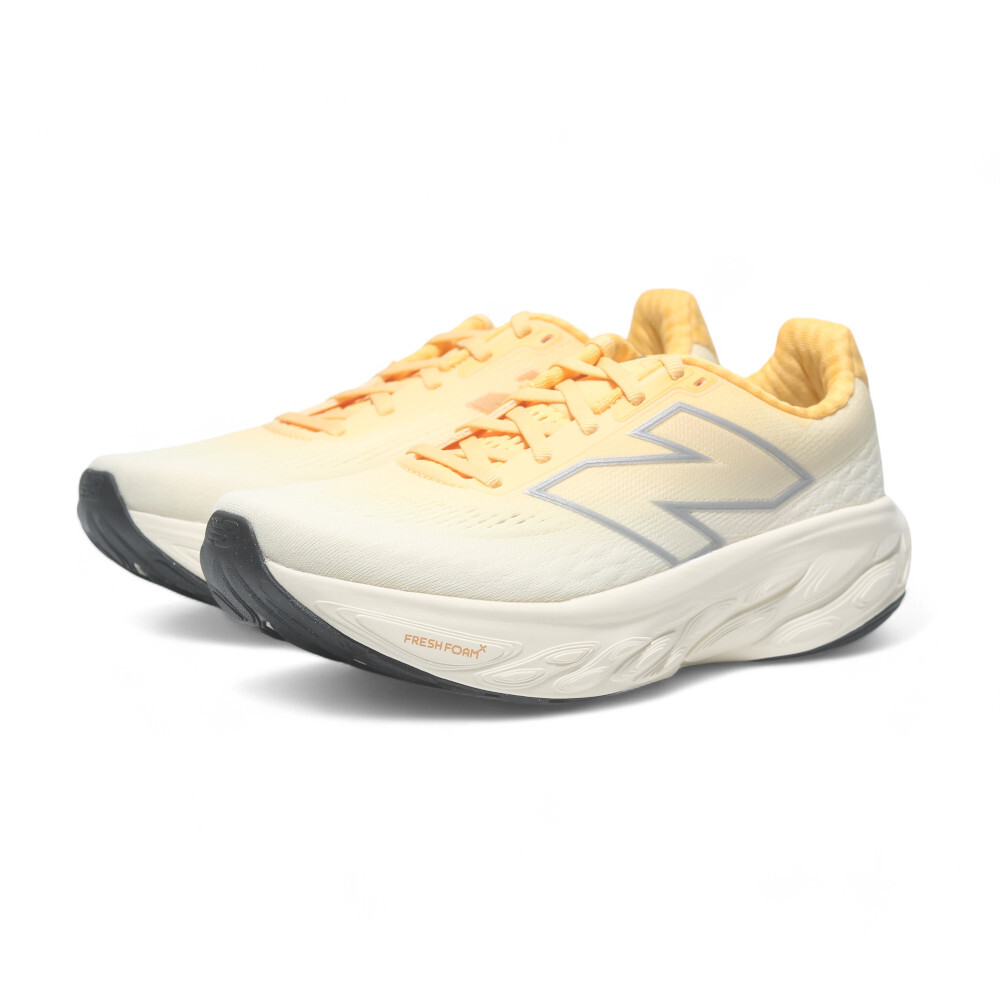 NEW BALANCE 慢跑鞋 NB1080 V14 白黃 漸層 運動 女 W1080L14