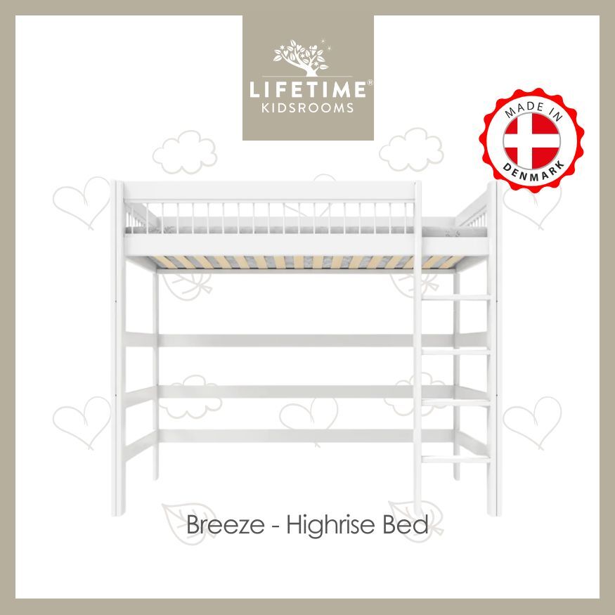 Lifetime Highrise bed 90 x 200 - Breeze