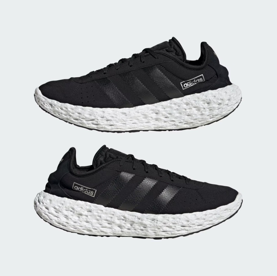 【 adidas ZPONGE 輕量運動鞋款 - 黑 】