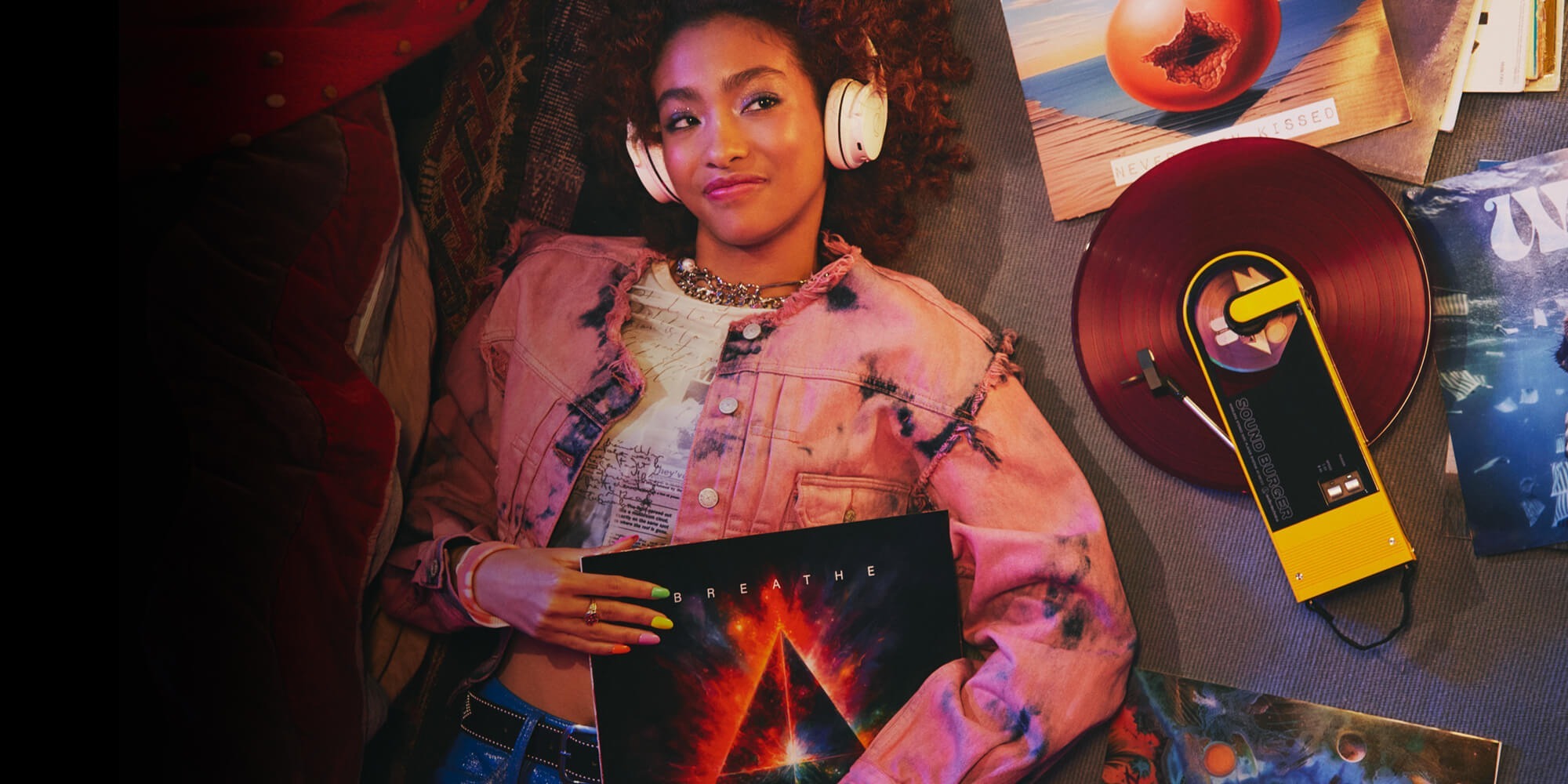 Audio-Technica AT-SB727 Sound Burger Portable Bluetooth Turntable