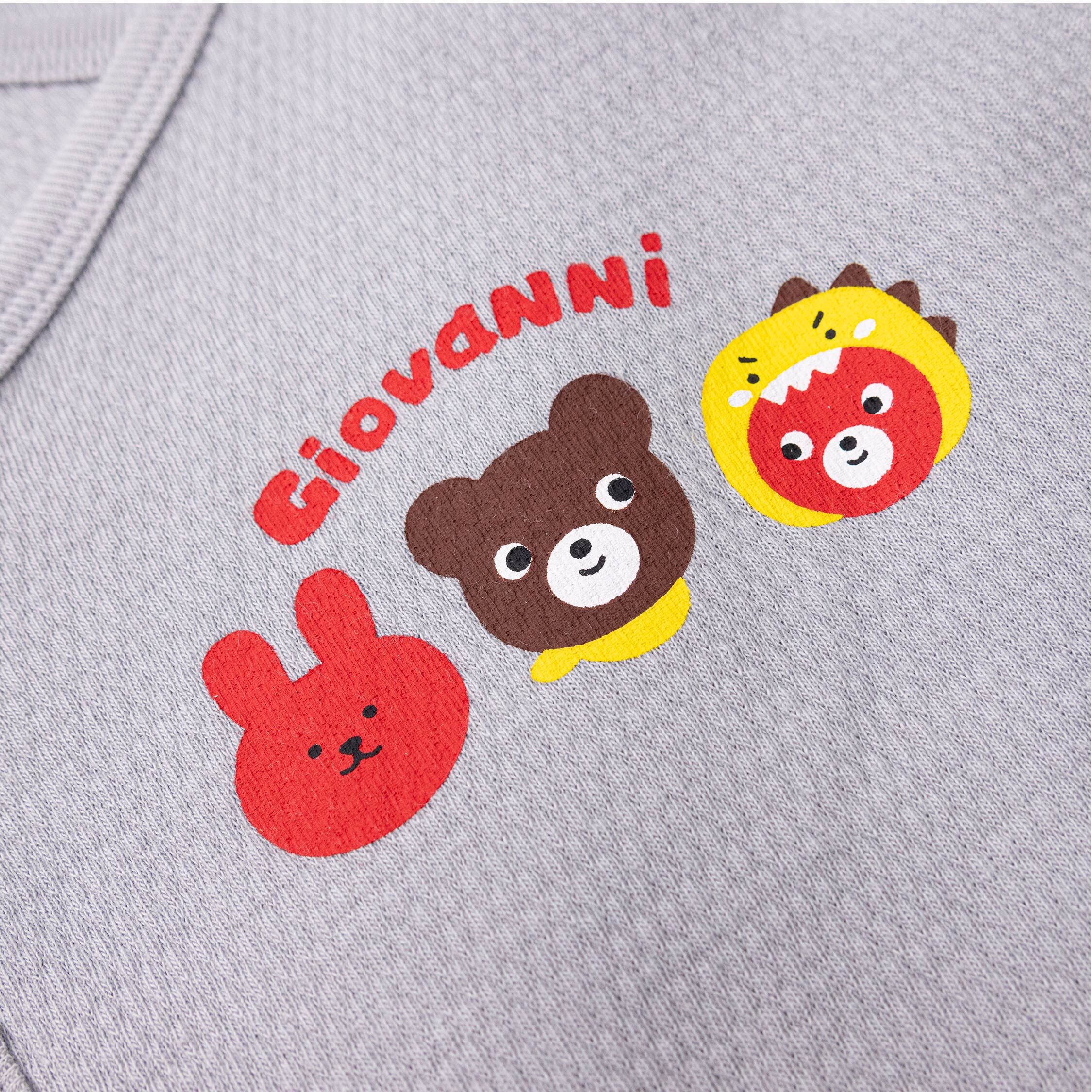 范侖鐵諾【32585】童趣動物好朋友質感肚衣＊二色