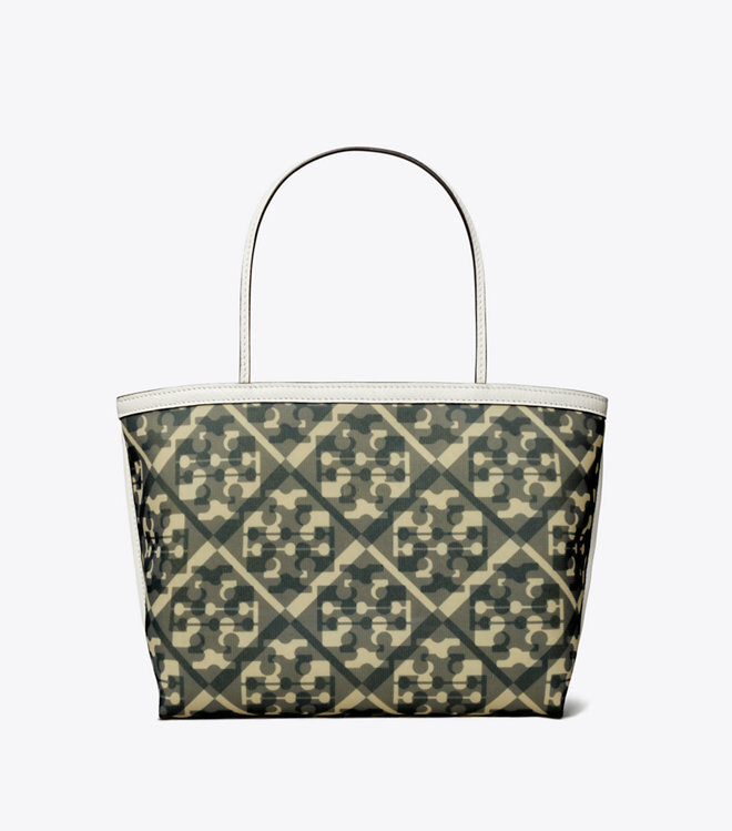 [S] TORY BURCH BLACK PRISMATIC T MONOGRAM, 161766-001 (STB713)