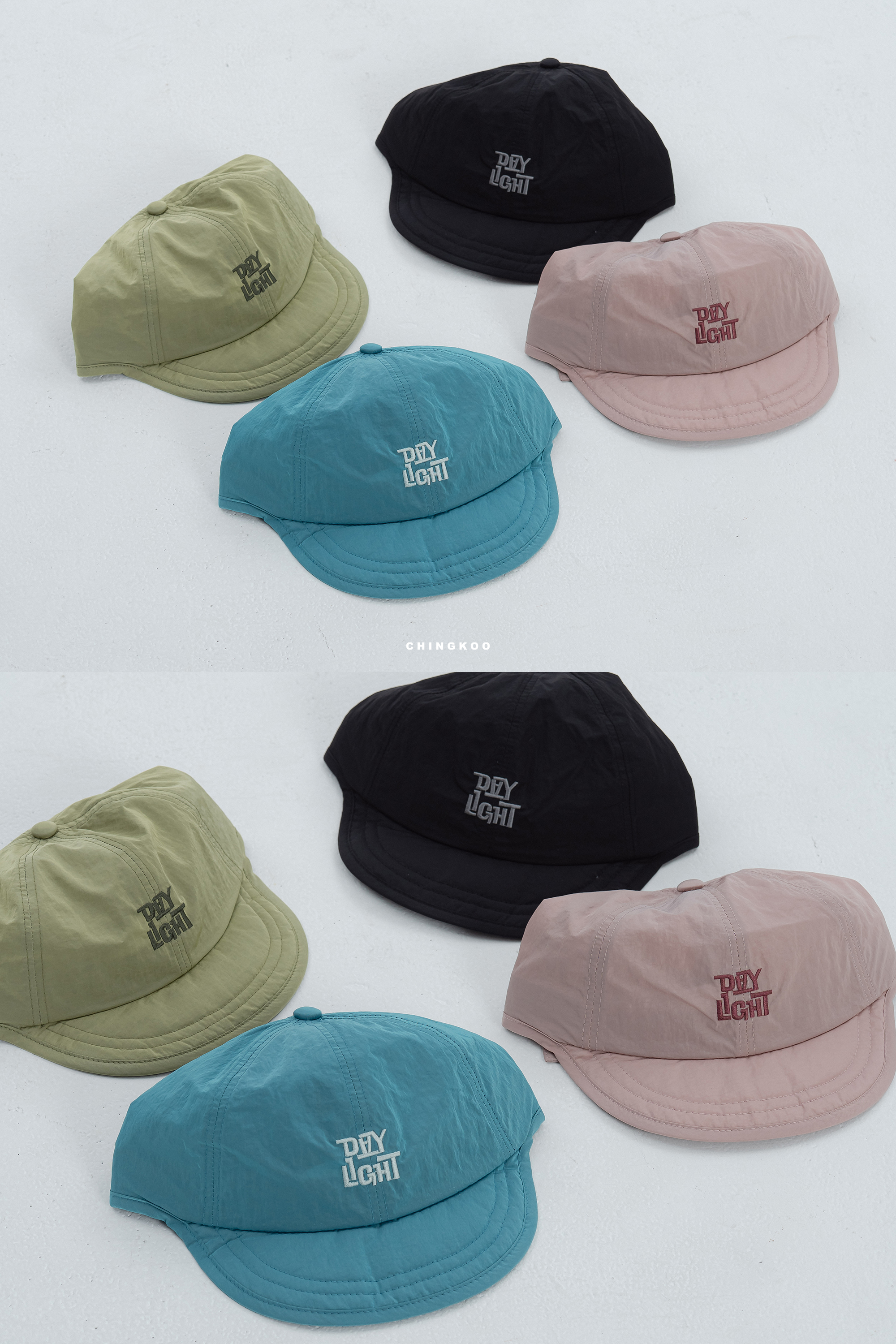 |韓國Korea|DayLight刺繡輕量帽 4色