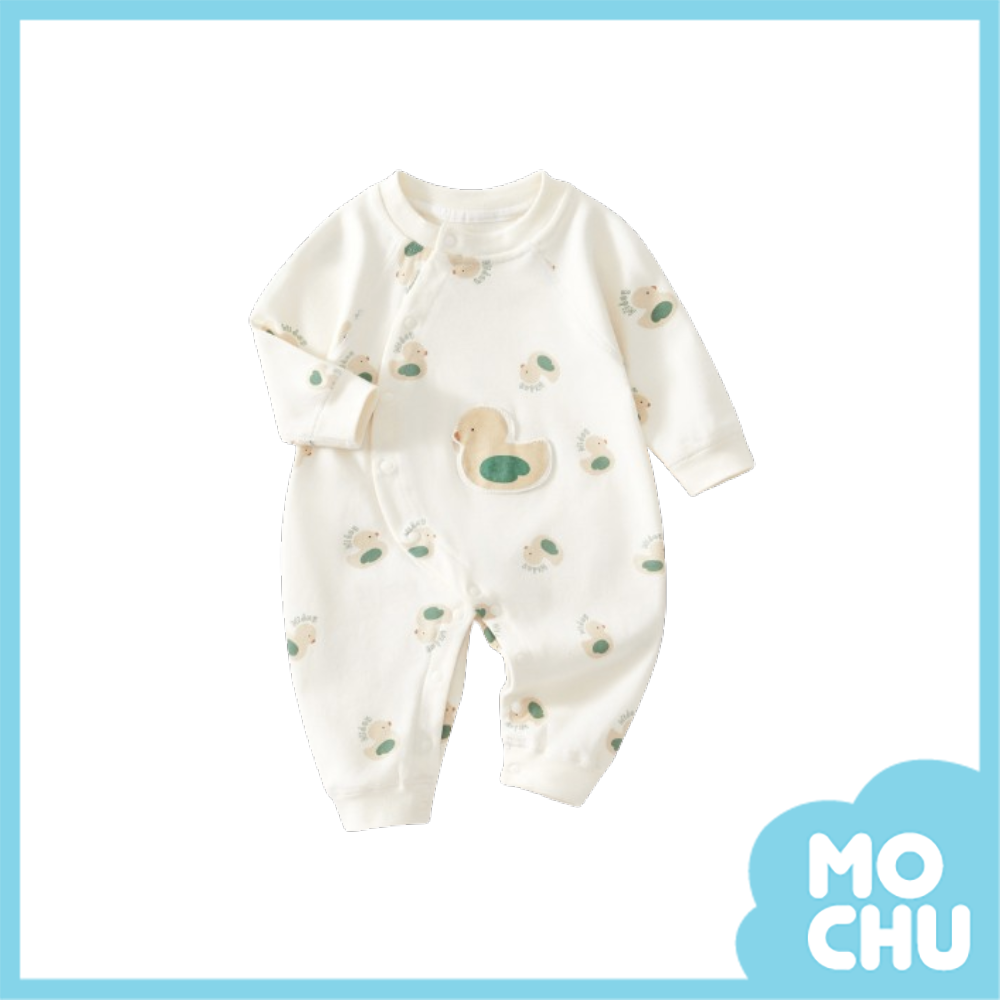 快樂小鴨長袖連身衣