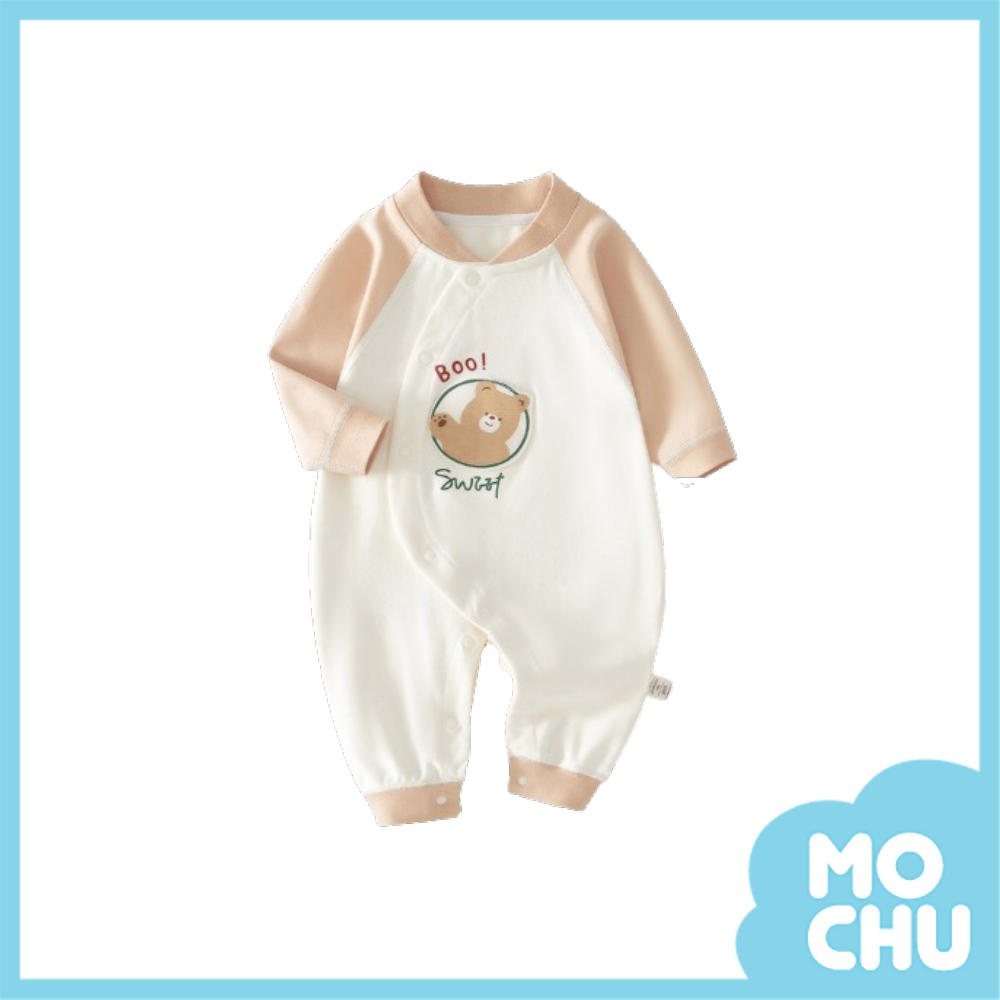 小熊啵啵長袖連身衣