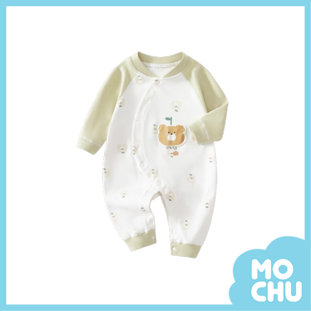 萌啊熊長袖連身衣(三色)