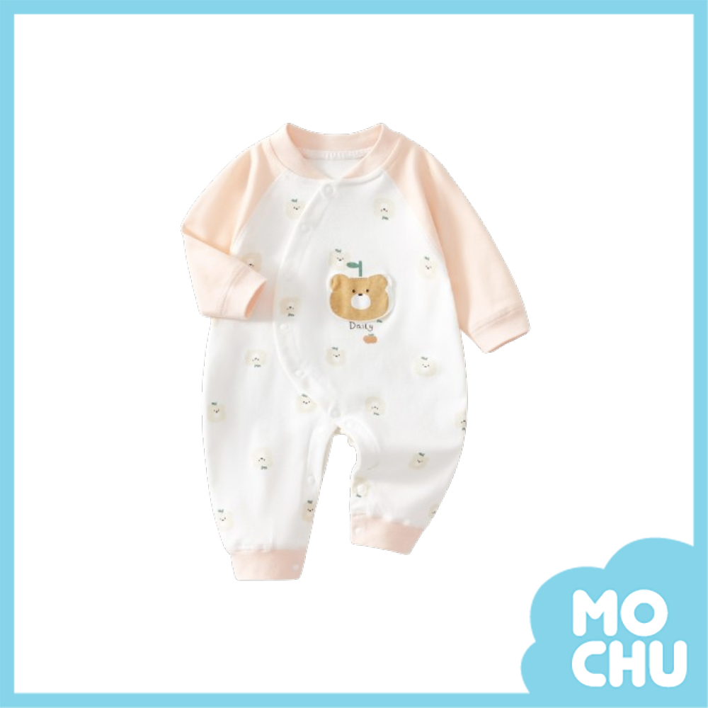 萌啊熊長袖連身衣(三色)