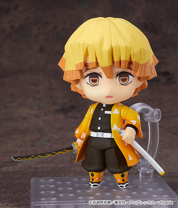 預訂12月  Good Smile Company  鬼滅之刃 1334 黏土人 我妻善逸  Nendoroid Demon Slayer: Kimetsu no Yaiba Zenitsu Agatsuma  Pre-order