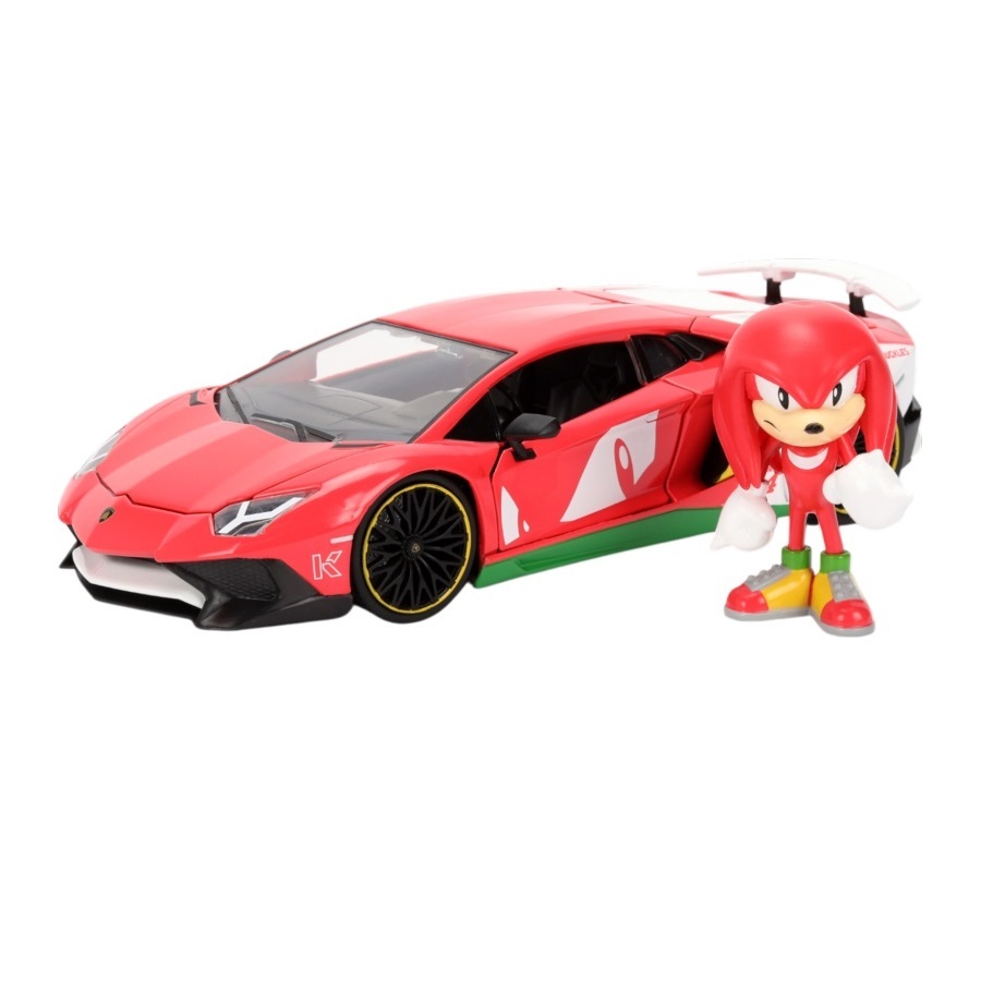 Jada  音速小子納克魯斯1:24合金車