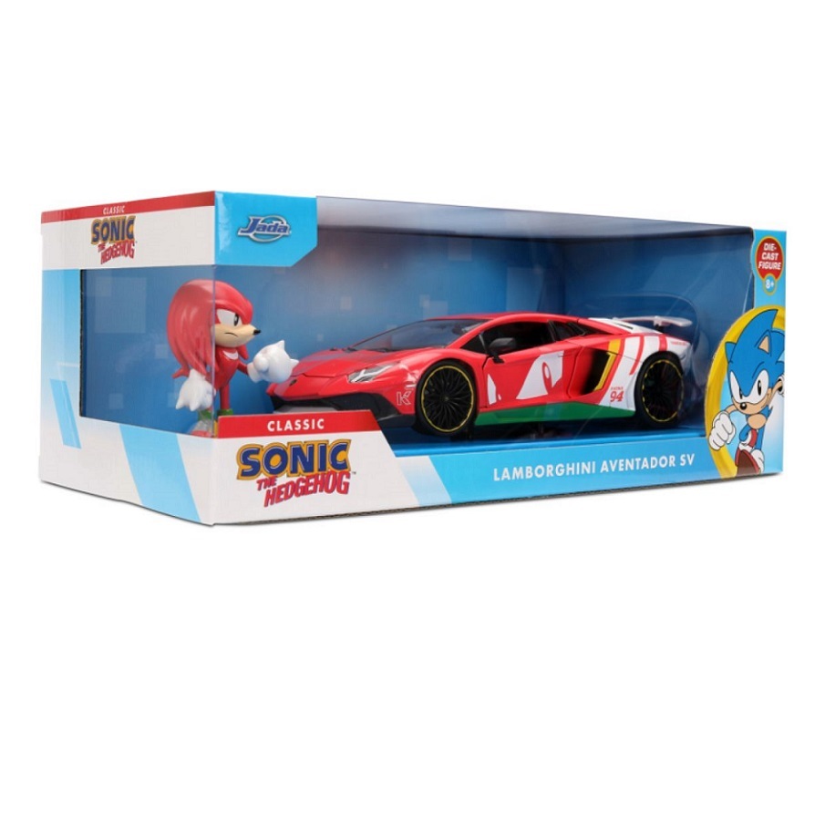 Jada  音速小子納克魯斯1:24合金車