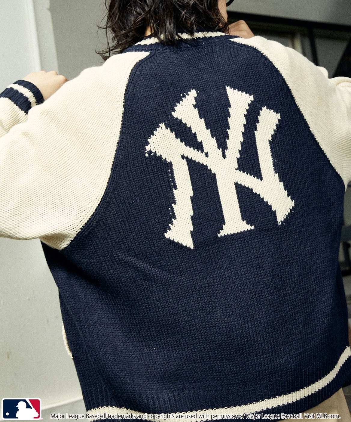 <限時特價>MLB x PUBLUX 美國職棒大聯盟 拉鍊 針織 開襟衫 三款