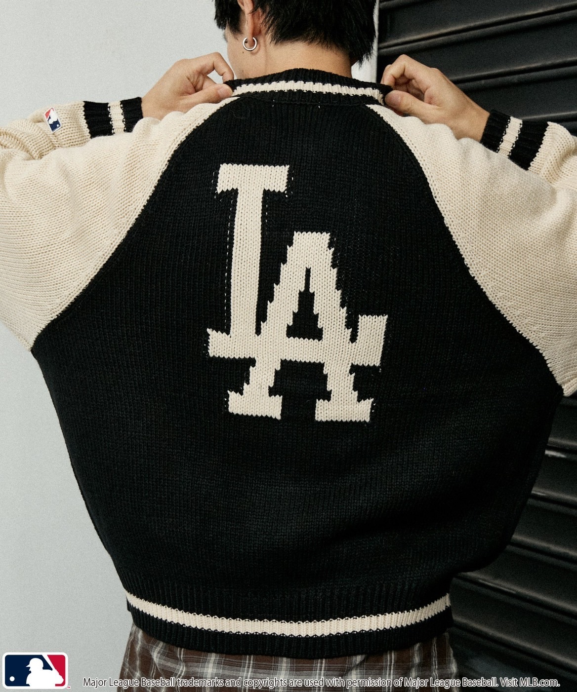 <限時特價>MLB x PUBLUX 美國職棒大聯盟 拉鍊 針織 開襟衫 三款