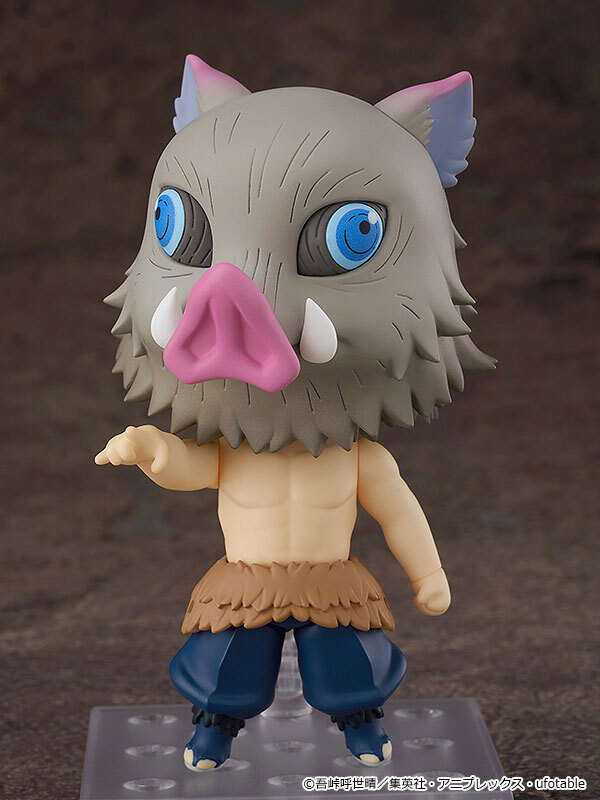 預訂12月  Good Smile Company  鬼滅之刃 1361 黏土人 嘴平伊之助 Nendoroid Demon Slayer: Kimetsu no Yaiba Inosuke Hashibira  Pre-order