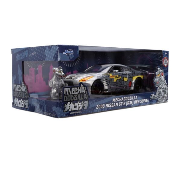 Jada 機械哥吉拉1:24合金車