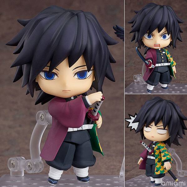 預訂12月  Good Smile Company  鬼滅之刃 1408 黏土人 富岡義勇 Nendoroid Demon Slayer: Kimetsu no Yaiba Giyu Tomioka Pre-order