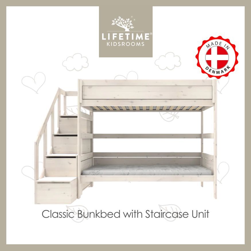 Lifetime Bunkbed with Staircase
