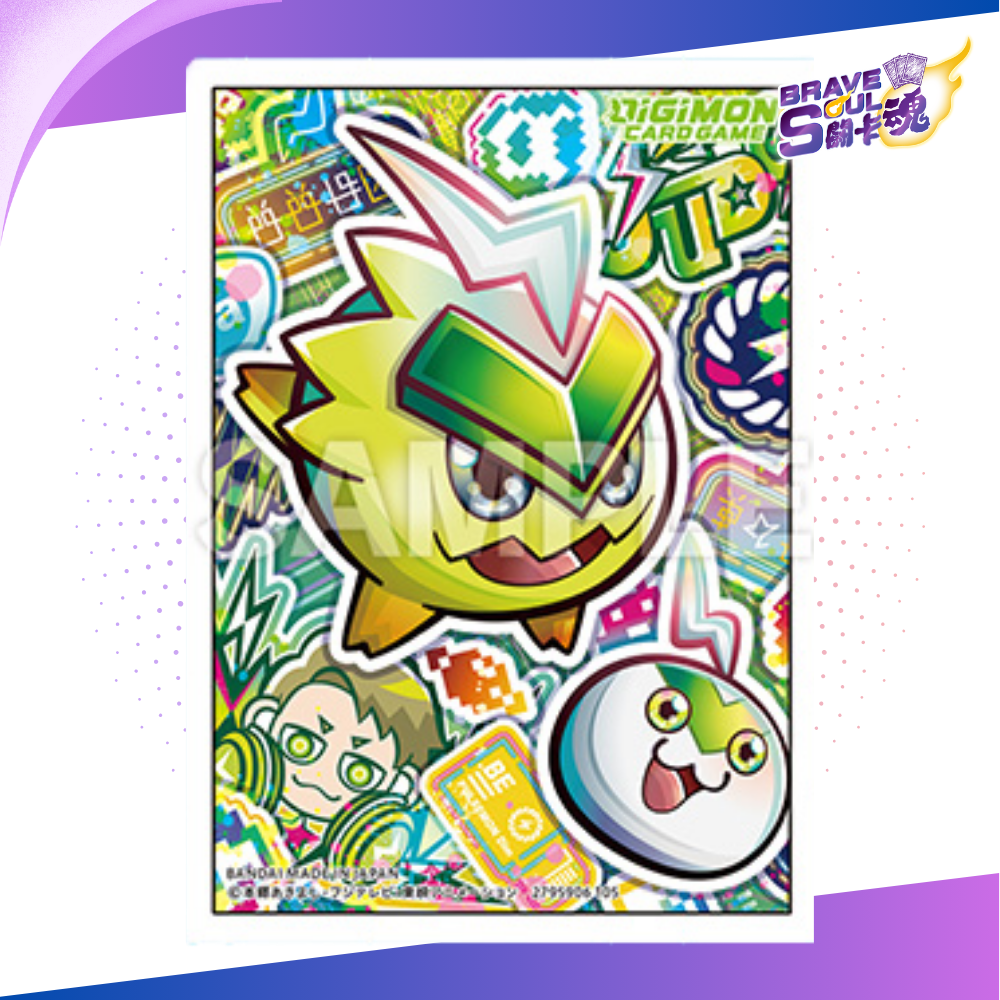 數碼暴龍卡牌遊戲 DC-1 2025 限定卡套 第一彈