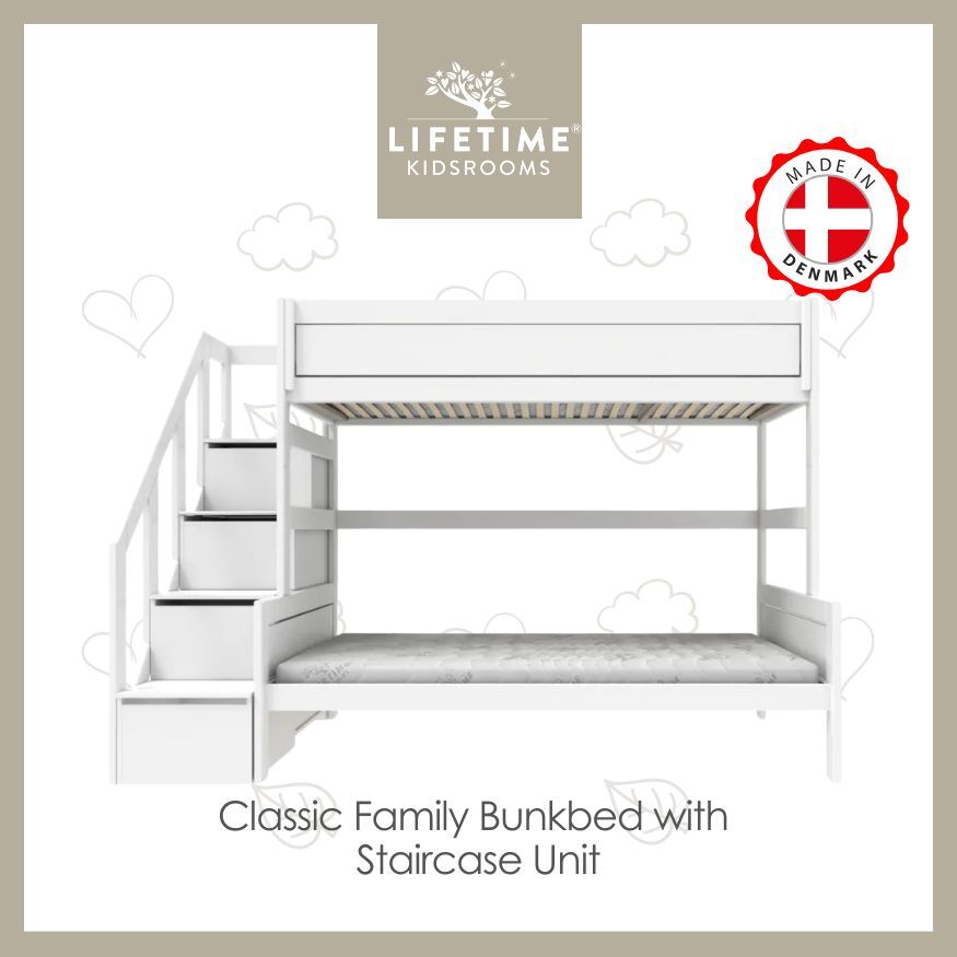Lifetime Family bunk Bed with Staircase