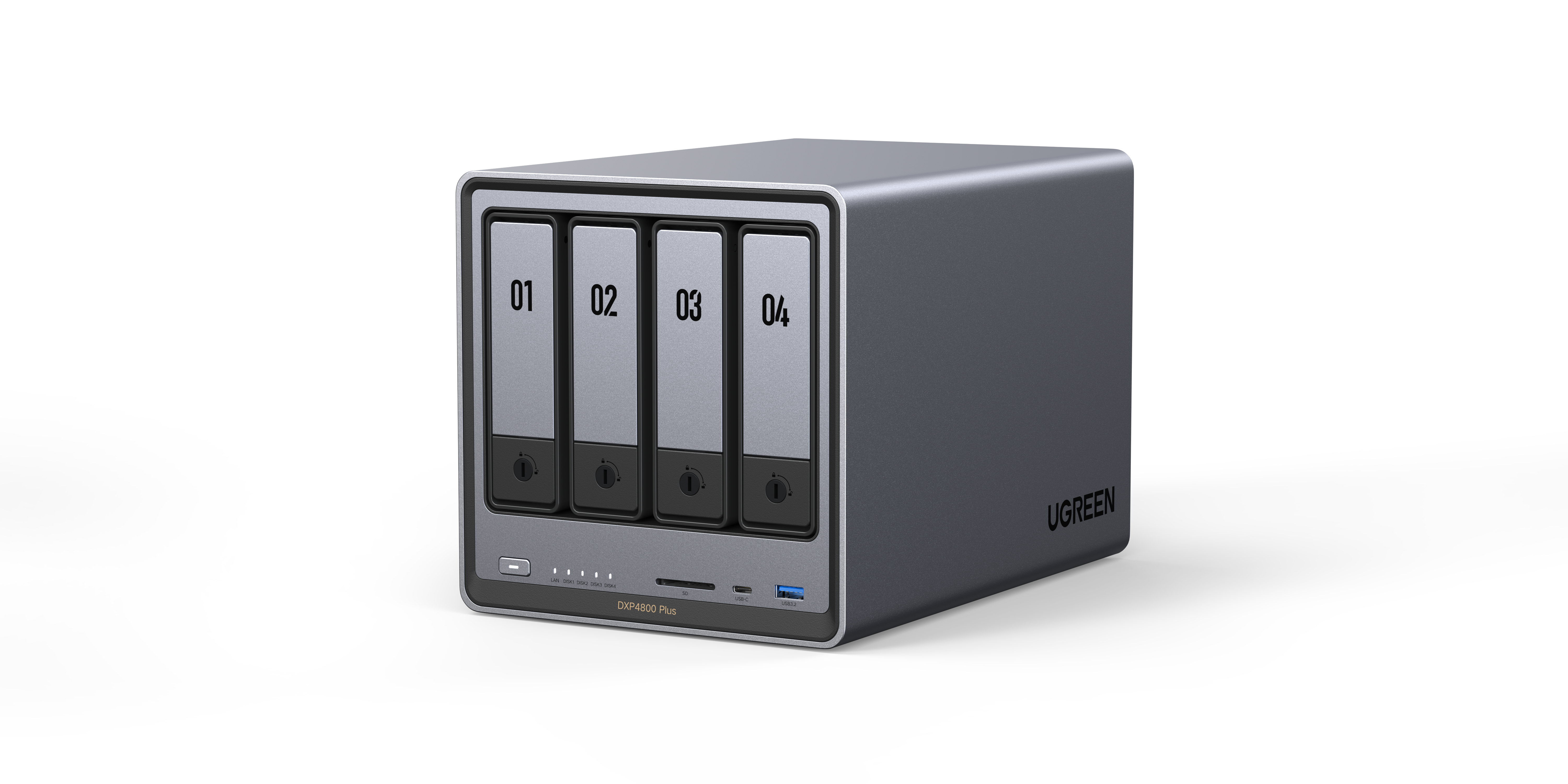 Ugreen DXP4800 Plus 4-Bay NAS Enclosure 網絡儲存裝置-35602