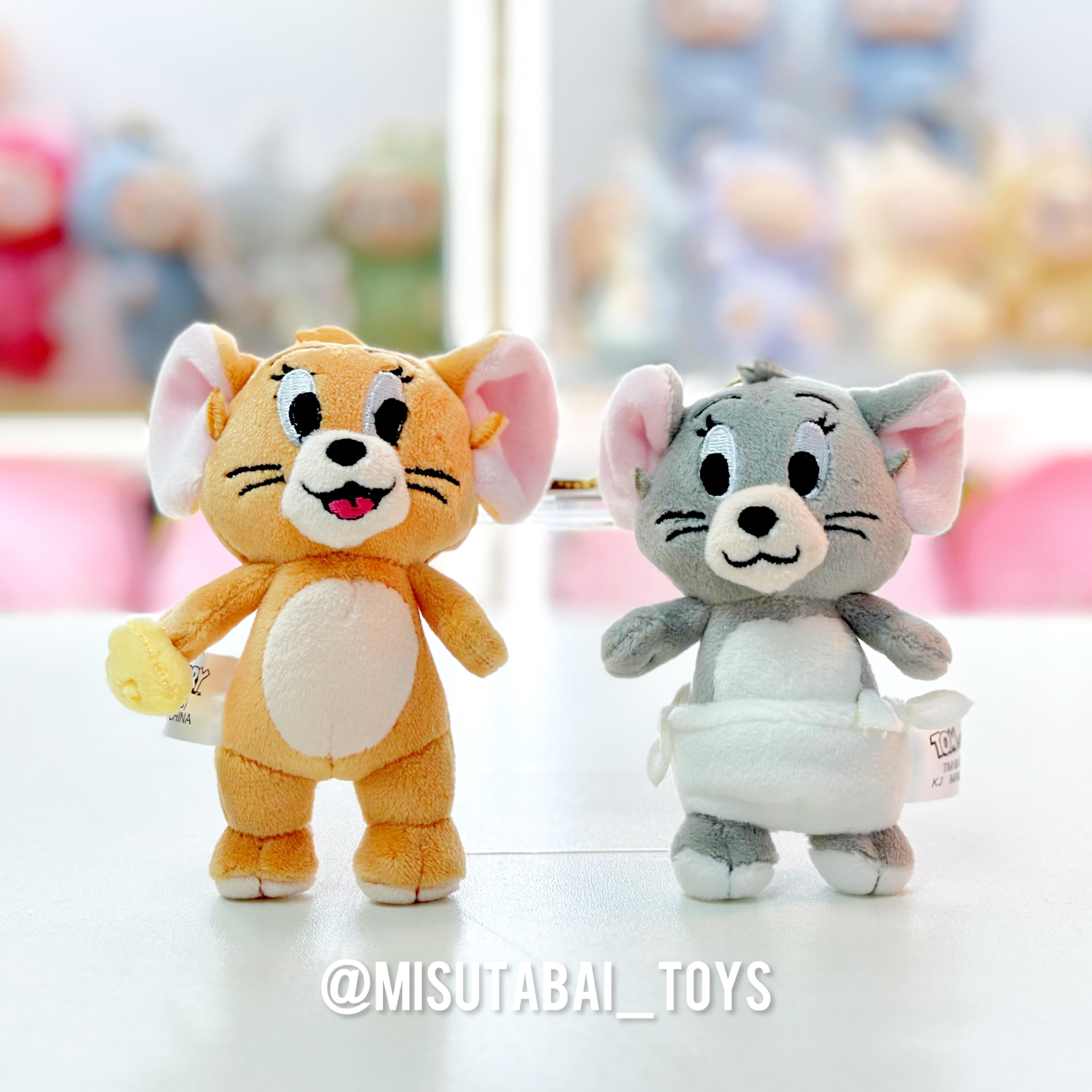 Tom & Jerry: Jerry and Tuffy 磁石貼面公仔掛飾