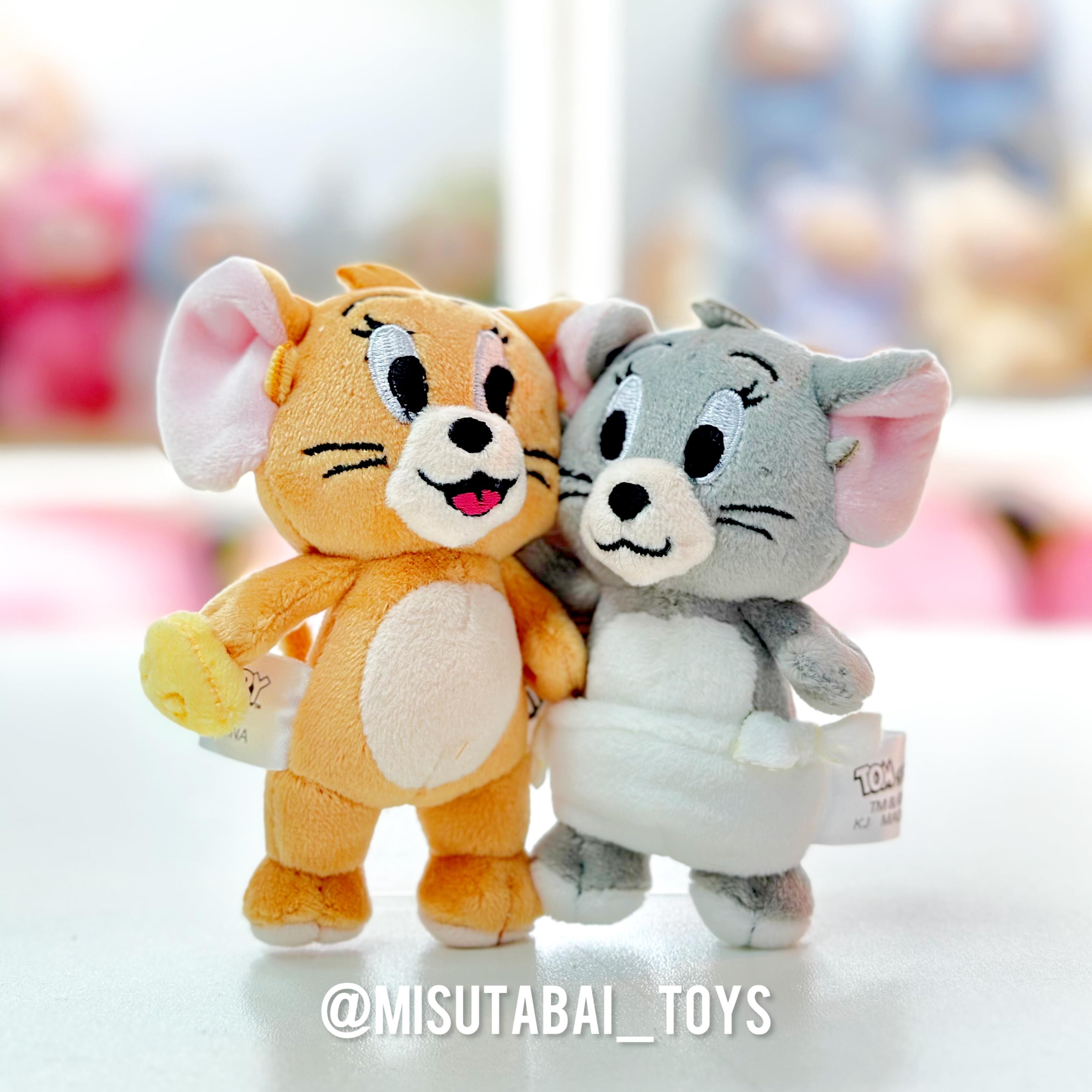 Tom & Jerry: Jerry and Tuffy 磁石貼面公仔掛飾