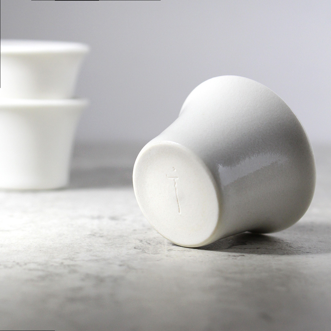 淡雲日式馬蹄品茗杯