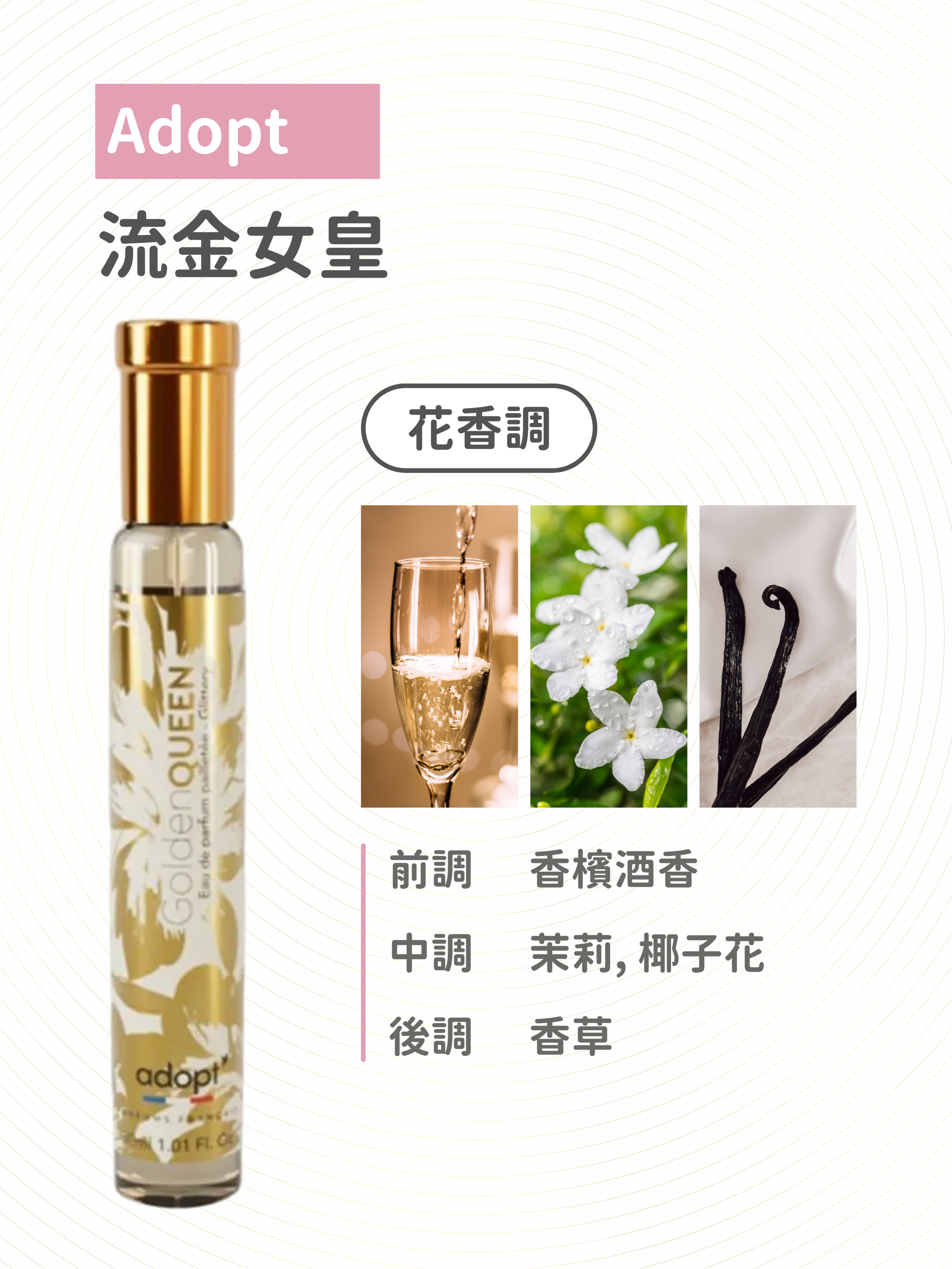 Adopt - 流金女皇​ 香水  30ML