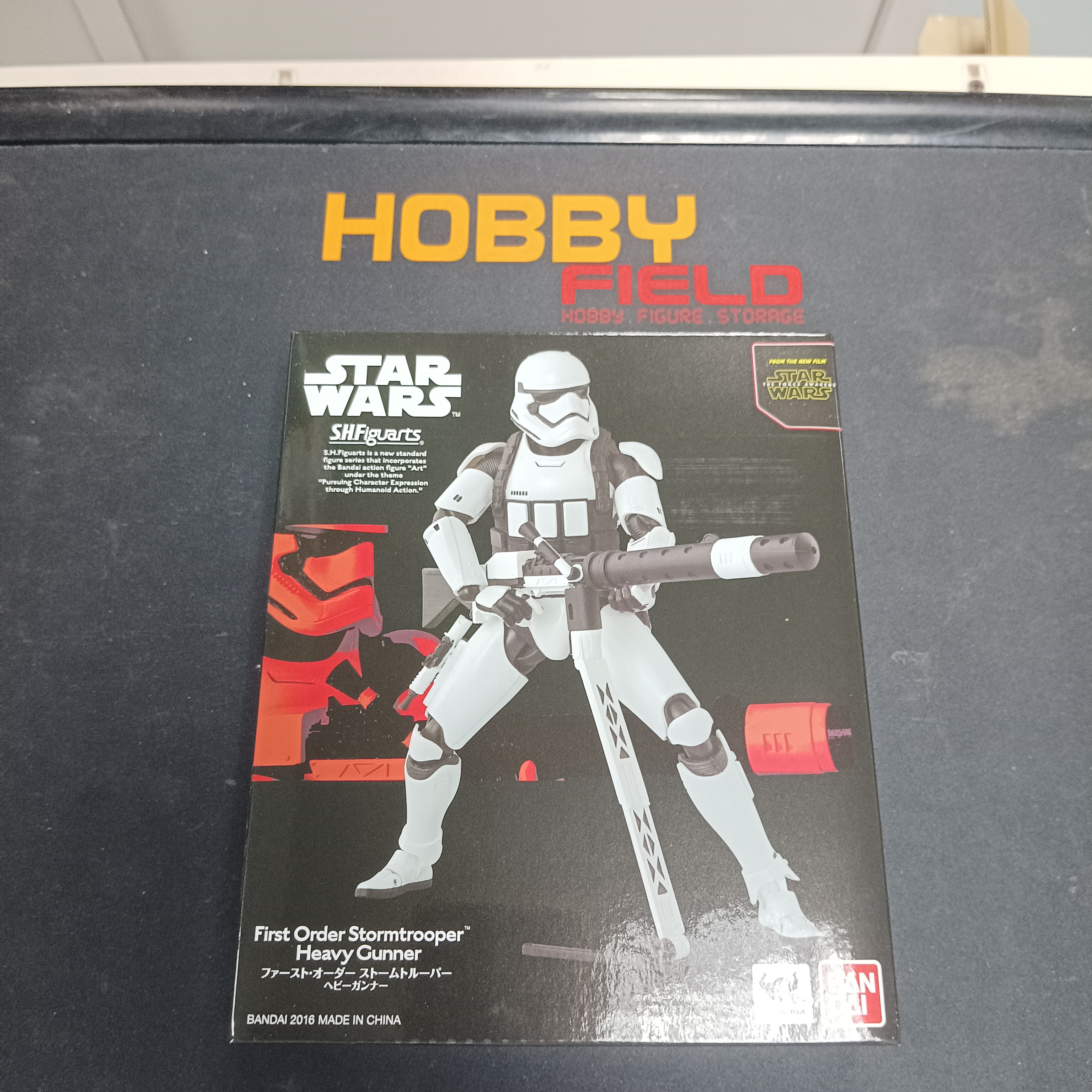 寄賣-S.H.Figuarts STAR WARS First Order Stormtrooper (Heavy Gunner)