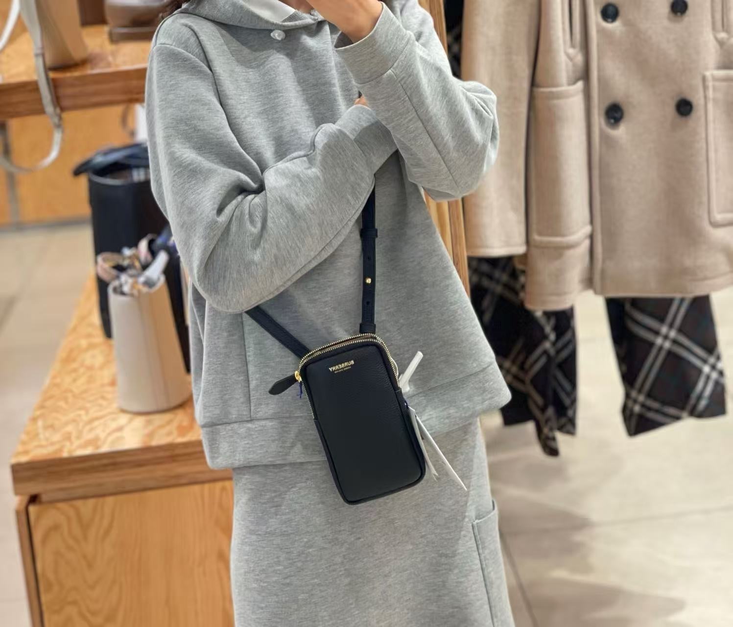 Burberry Phone pouch crossbody Bag 3 colors