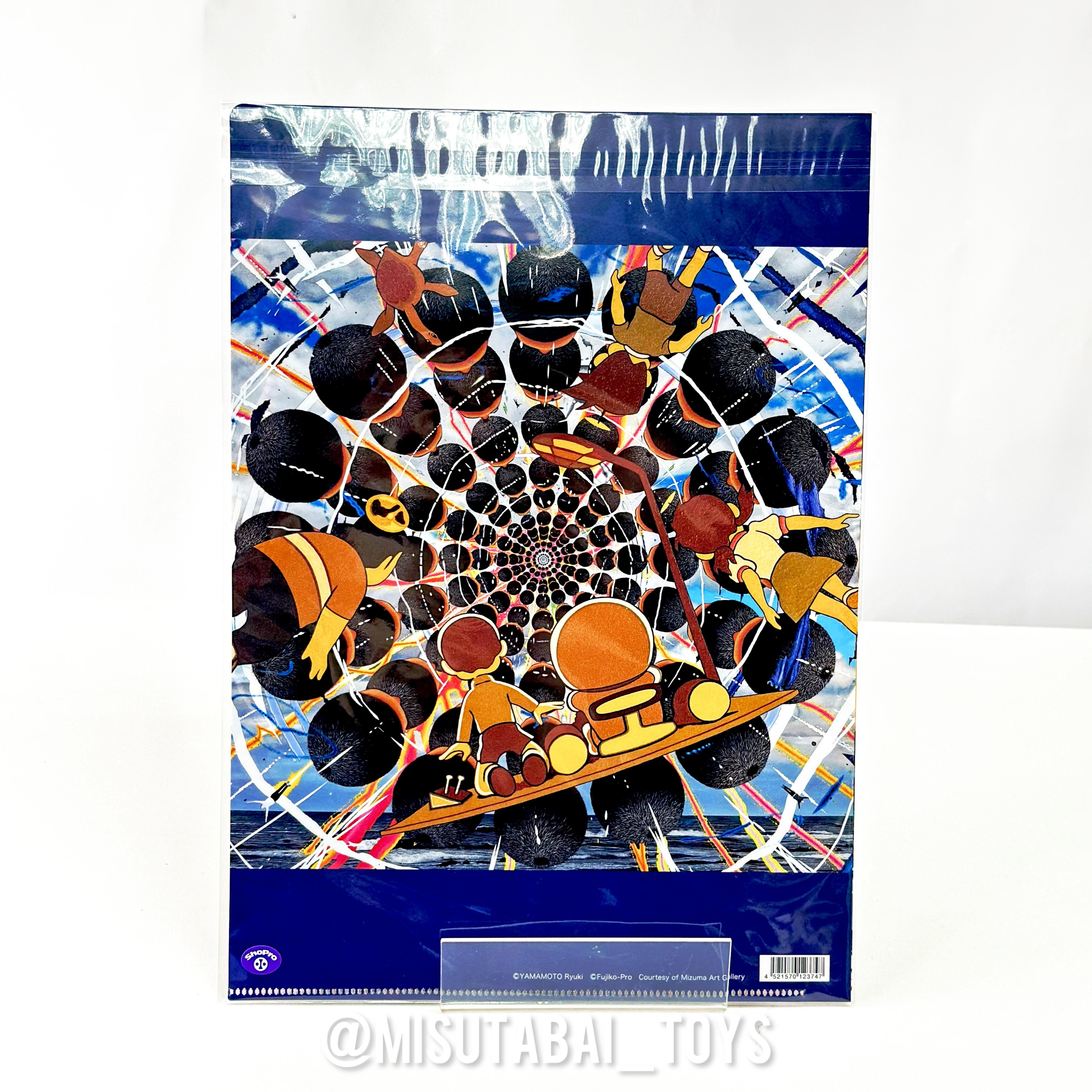 Doraemon 京都多啦A夢展 山本龍基限定A4文件夾